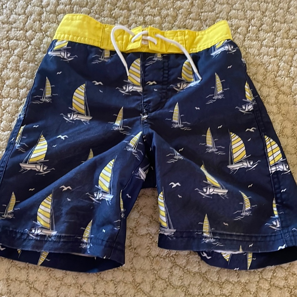 Janie and Jack swim trunks size 4